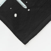 Santa Cat Riding Axolotl Kerstman Eigenaar Kinder  Fleece Deken (Hoek)