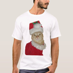 Santa Cat shirt