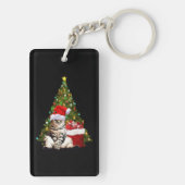Santa Cat Sleutelhanger (achterkant)