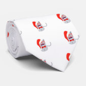 Santa Cat Stropdas (Opgerold)