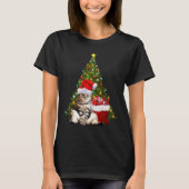 Santa Cat T-shirt (Voorkant)