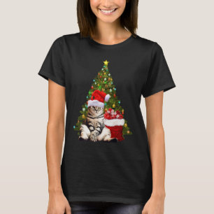 Santa Cat T-shirt