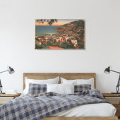 Santa Catalina, CA - Avalon Bay Canvas Afdruk (Insitu (Slaapkamer))