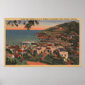 Santa Catalina, CA - Avalon Bay Poster (Voorkant)