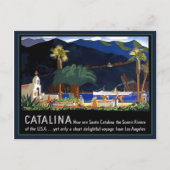 Santa Catalina California Briefkaart (Voorkant)