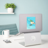 Santa Catalina-eiland Californië VS Sticker (Laptop op bureau)