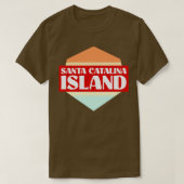 Santa Catalina-eiland T-shirt (Design voorkant)