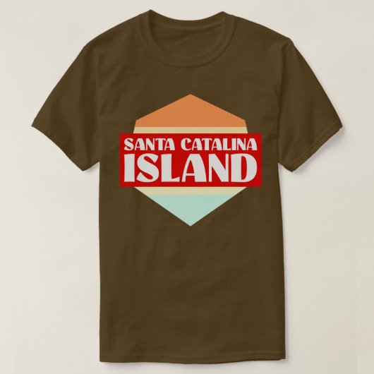 Santa Catalina-eiland T-shirt (Design voorkant)