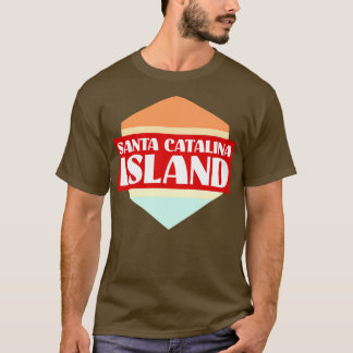 Santa Catalina-eiland T-shirt