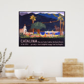 Santa Catalina Island 1935 Poster (Keuken)