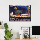 Santa Catalina Island 1935 Poster (Thuiskantoor)