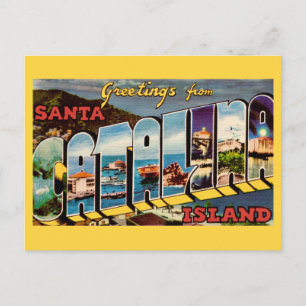 Santa Catalina Island Ansichtkaart Briefkaart