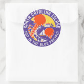 Santa Catalina Island Bagage Sticker (Tas)