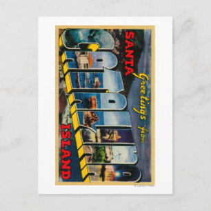 Santa Catalina Island Briefkaart