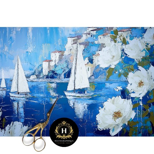 Santa Catalina Island California Decoupage Tissuepapier