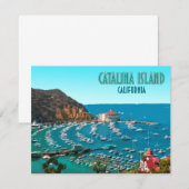 Santa Catalina Island California Flat Kaart (Voorkant / Achterkant)