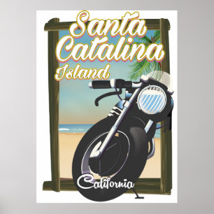 Santa Catalina Island, California USA Poster