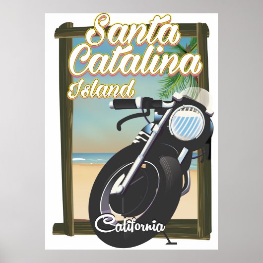 Santa Catalina Island, California USA Poster (Voorkant)