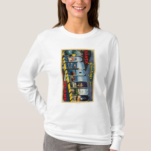 Santa Catalina Island, Californië T-shirt (Voorkant)