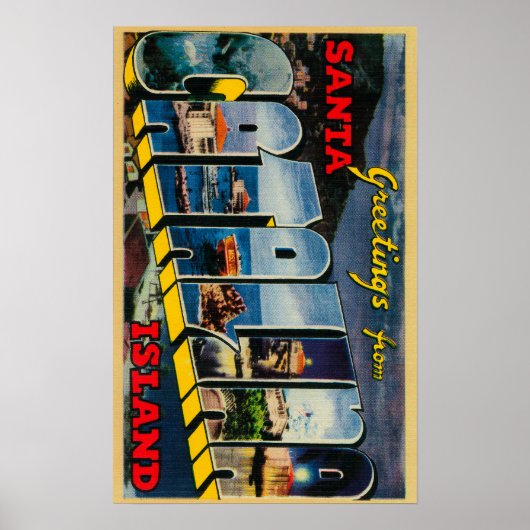 Santa Catalina Island Poster (Voorkant)