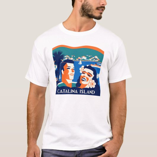  Santa Catalina Island T-Shirt (Voorkant)