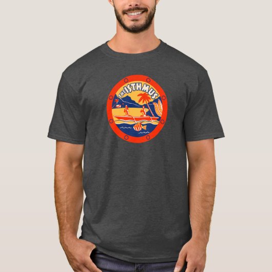 Santa Catalina Island - Two Harbors - The Isthmus T-shirt (Voorkant)