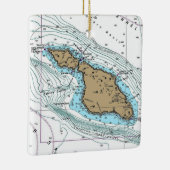 Santa Catalina Keramisch Ornament (Rechts)