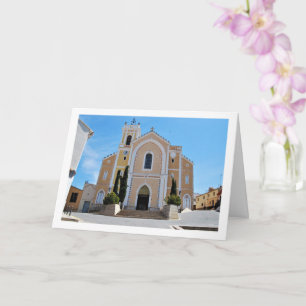 Santa Catalina Mártir Church in Vilamarxant, Spanj Kaart