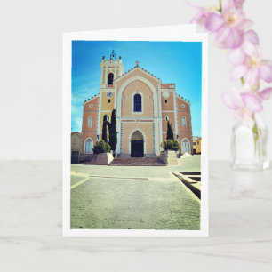 Santa Catalina Mártir Church in Vilamarxant, Spanj Kaart