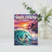 Santa Catalina Panama Briefkaart (Staand voorkant)