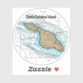 Santa Catalina Sticker (Vel)