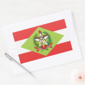 Santa Catarina, Braziliaanse staatvlag Stickers (Envelop)