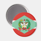 Santa Catarina, Brazilië Magneet (Voorkant / Achterkant)