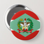 Santa Catarina, Brazilië Ronde Button 4,0 Cm (Voorkant /achterkant)