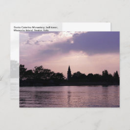 Santa Caterina Monastery Bell Tower, Mazzorbo Isl. Briefkaart