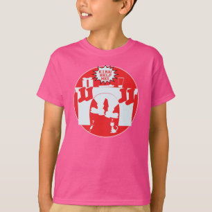 Santa Caught voor Kira T-shirt