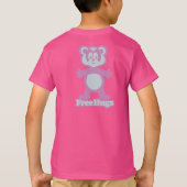 Santa Caught voor Kira T-shirt (Achterkant)