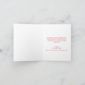 Santa Celebrating Merry Kerstmis 3 Foto Feestdagen Kaart (Binnen)