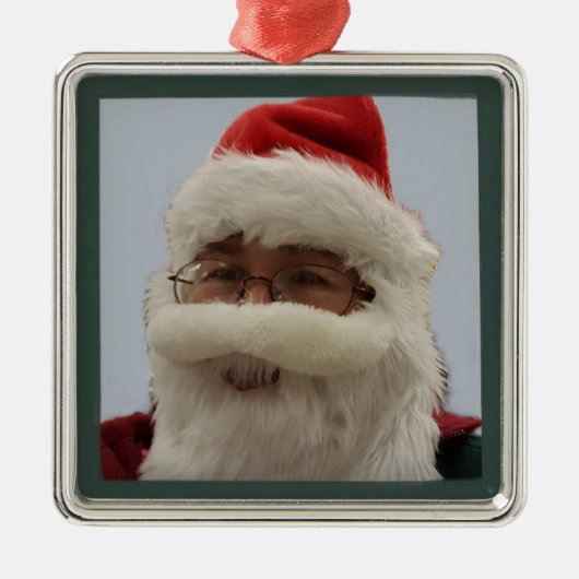 Santa Ceramic Ornament (Voorkant)
