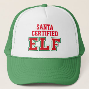 Santa Certified Elf Trucker Pet