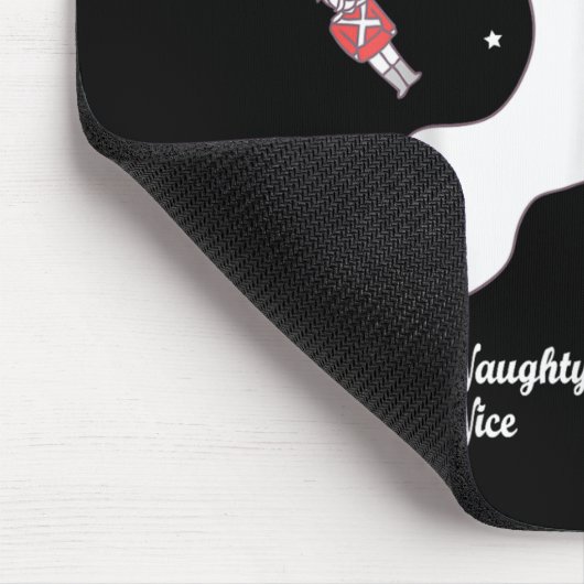 Santa Checking The Nice And Naughty List I Tried Muismat (Hoek)