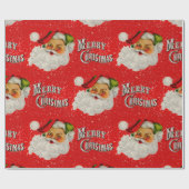 Santa Cheer Cadeaupapier (Vlak)