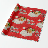  Santa Cheer Cadeaupapier (Uitgerold)