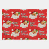  Santa Cheer Inpakpapier Vel (Voorkant)