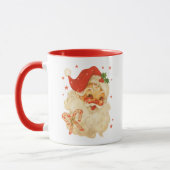 Santa Cheer Mug – Festive Holiday Design Mok (Links)