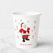Santa Cheer Paper cup Papieren Bekers (Voorkant)