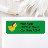 Santa chick etiket (Insitu)