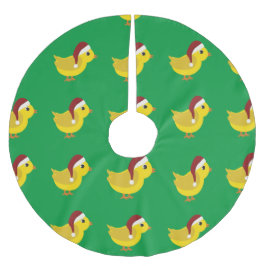 Santa chick kerstboom rok