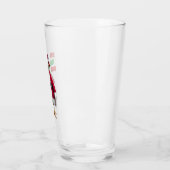 Santa Chicken Glas (Links)