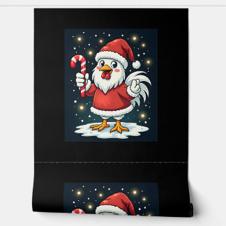 Santa Chicken Joy Behang
